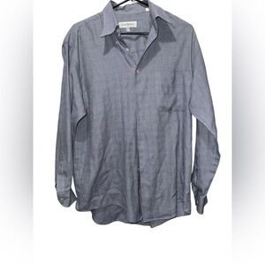 Yves Saint Laurent YSL Button Down Dress Shirt Men’s Size 15.5 / 32-33 Medium